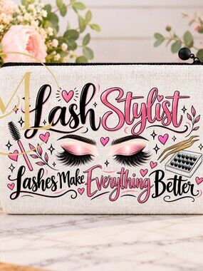 Lash Stylist Make-Up Bag/Wristlet